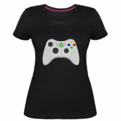 Женская премиум футболка Xbox - PrintSalon