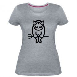 Женская премиум футболка Я всегда злой