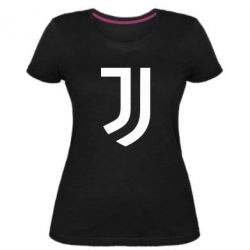 Женская премиум футболка Ювентус - PrintSalon