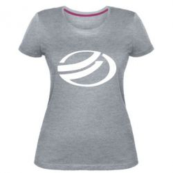 Женская премиум футболка ZAZ - PrintSalon