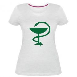 Женская премиум футболка Здравоохранение - PrintSalon