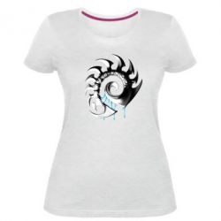 Женская премиум футболка Zerg Symbol - PrintSalon