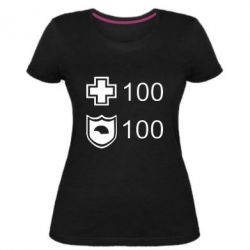 Жіноча преміум футболка Життя і броня - PrintSalon