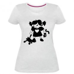 Жіноча преміум футболка Злюка - PrintSalon