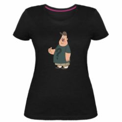 Женская премиум футболка Зус - PrintSalon