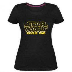 Женская премиум футболка Звездные Войны: Бродяга Один - PrintSalon