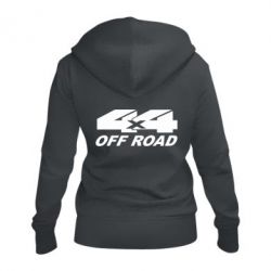 Женское худи на молнии 4х4 Off Road - PrintSalon