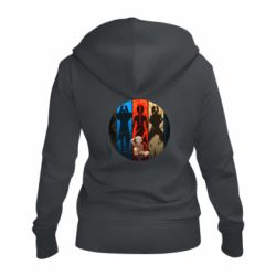 Жіноче худі на блискавці Aang Art