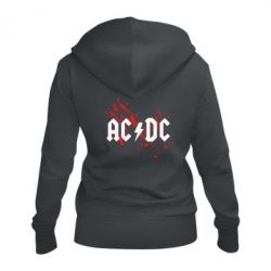 Жіноче худі на блискавці ACDC - PrintSalon