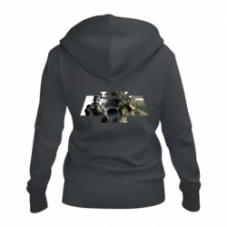 Жіноче худі на блискавці Arma 3 logo