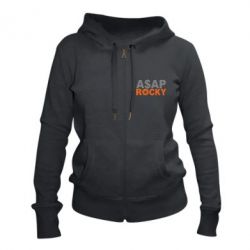 Женское худи на молнии ASAP ROCKY - PrintSalon