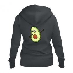 Женское худи на молнии Avocado swag