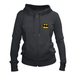 Жіноче худі на блискавці Batman 3D - PrintSalon