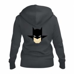 Жіноче худі на блискавці Batman "Minimalism" - PrintSalon