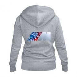 Женское худи на молнии BMW logo 1 - PrintSalon