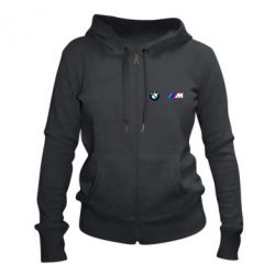 Женское худи на молнии BMW M