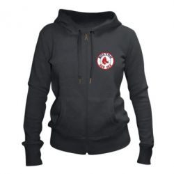 Женское худи на молнии Boston Red Sox - PrintSalon