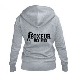 Жіноче худі на блискавці Boxeur Des Rues - PrintSalon