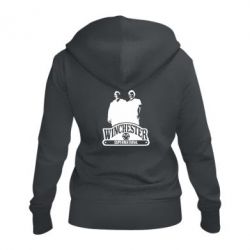 Женское худи на молнии Братья Винчестеры сериал - PrintSalon