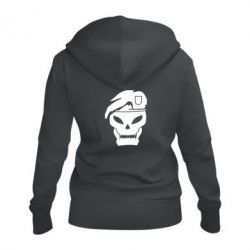 Женское худи на молнии Call of Duty Black Ops logo - PrintSalon