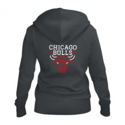 Жіноче худі на блискавці Chicago Bulls Logo