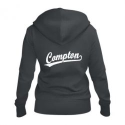 Жіноче худі на блискавці Compton Vintage