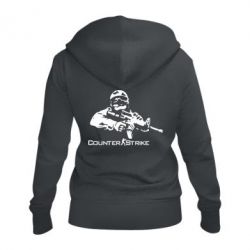 Жіноче худі на блискавці Counter StrikeПлеєр - PrintSalon