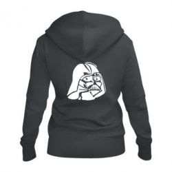Женское худи на молнии Darth Vader