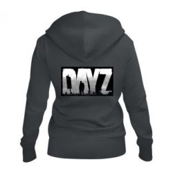 Женское худи на молнии Dayz logo - PrintSalon