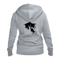 Жіноче худі на блискавці Deer and dementor