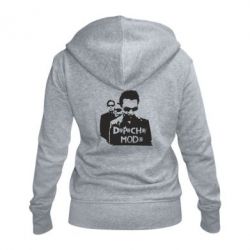 Женское худи на молнии Depeche Mode Band - PrintSalon
