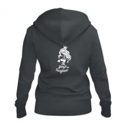 Женское худи на молнии Доця балувана-PrintSalon Женское худи на молнии Доця балувана