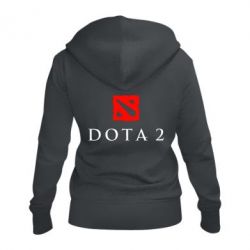 Женское худи на молнии Dota 2 - PrintSalon