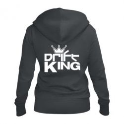 Женское худи на молнии Drift King - PrintSalon