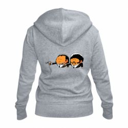 Женское худи на молнии Джулс и Винсент - PrintSalon