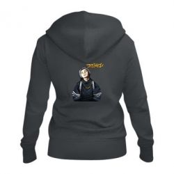 Женское худи на молнии Элджей