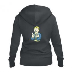 Женское худи на молнии Fallout 4 Boy - PrintSalon