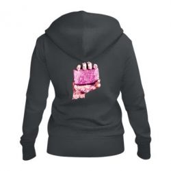 Жіноче худі на блискавці Fight Club Art - PrintSalon