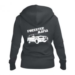 Женское худи на молнии Forester Mafia - PrintSalon