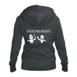 Жіноче худі на блискавці Fuck the Police
