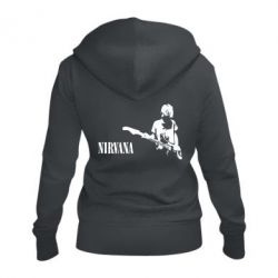 Жіноче худі на блискавці Гітарист Nirvana