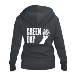 Жіноче худі на блискавці Green Day " American Idiot