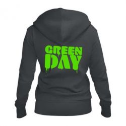 Женское худи на молнии Green Day - PrintSalon