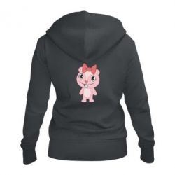 Жіноче худі на блискавці happy tree friends хихикає - PrintSalon