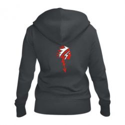 Женское худи на молнии индеец - PrintSalon