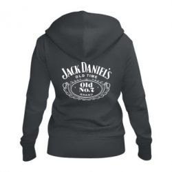 Женское худи на молнии Jack Daniel's Old Time