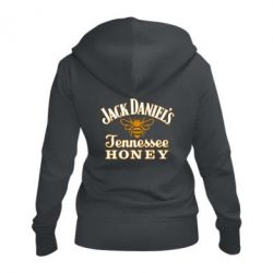 Женское худи на молнии Jack Daniel's Tennessee Honey - PrintSalon