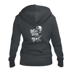 Женское худи на молнии James Hetfield - PrintSalon