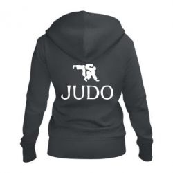 Женское худи на молнии Judo - PrintSalon