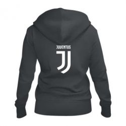 Жіноче худі на блискавці Juventus Logo - PrintSalon